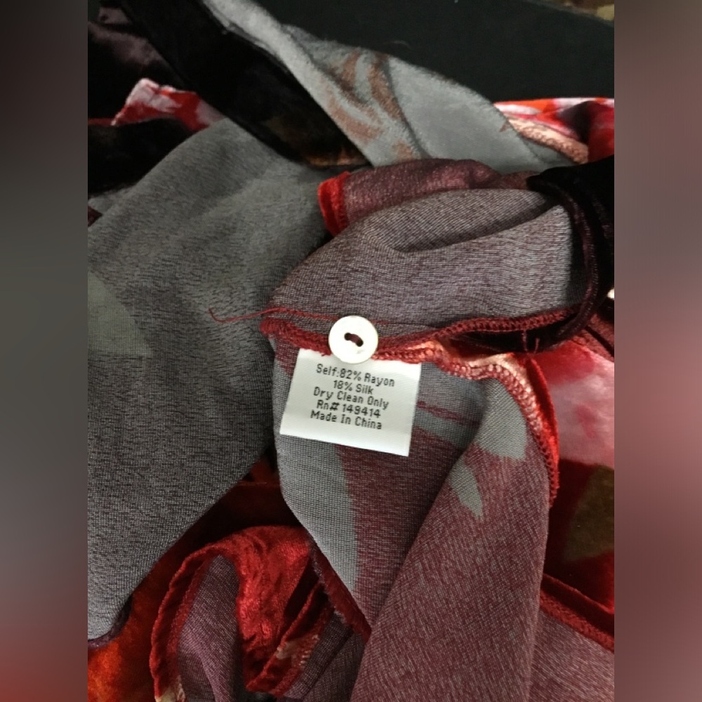 Johnny Was Coralie Velvet Relaxed Overshirt - Picture 4 of 6